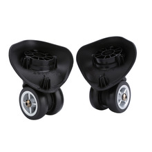 1 Pair Plastic All Direction Swivel Universal Wheel Replacement Luggage Wheel Spinning Suitcase Wheels Part For Any Travel Bags 2024 - buy cheap