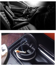 HO Car Styling Portable LED Car Ashtray with For chevrolet lada renault megane 2 duster captur kia rio sportage 2017 sorento 2024 - buy cheap