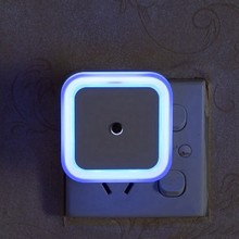 Light Sensor Control Night Light Mini US Plug Novelty Square Bedroom lamp For Baby Gift Romantic Colorful Lights 2024 - buy cheap
