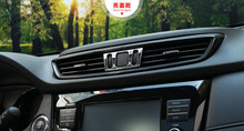 Внутренняя отделка Yimaautotrims для Nissan Qashqai J11 2014 - 2020 средняя Регулировка вентиляционного отверстия переменного тока/кнопка сигнальной лампы рамка Крышка отделка 2024 - купить недорого