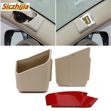 2 accesorios para gafas de coche, caja de almacenamiento para Audi Q3, Q5, SQ5, Q7, A1, A3, S3, A4, S4, RS5, A5, A6, S6, C6, C7, S5, A7, S7, A8 2024 - compra barato