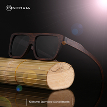 KITHDIA-gafas De Sol De madera para hombre, lentes De Sol polarizadas De diseñador De marca para conducir, bambú, marcos De madera para cristales ópticos, gafas De Sol femeninas 2024 - compra barato