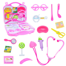 DIY Little Doctor 14-piece Children's Play House Toy Set Medical Equipment Stethoscope Simulation Doctor Student Toy Package Gif 2024 - buy cheap