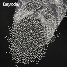 Easytoday-bola de acero para tirachinas, accesorios para caza, catapulta, tirachinas, 5mm, 2000 unids/lote 2024 - compra barato