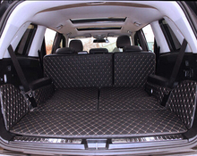 ¡Alfombras de calidad! Especial esteras para maletero para Mercedes Benz GL 320 350 7 asientos X164 2011-2006 impermeable alfombrillas de revestimiento de maletero ¡envío gratis 2024 - compra barato