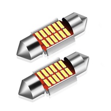 Luz LED CANBUS para coche, iluminación de lectura de 12V para Volkswagen, VW, Polo, Golf 3, 4, 5, 6, Passat B6, B5, B7, B3, 31mm, 2 uds. 2024 - compra barato