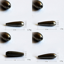 New Tungsten Weights Bullet Worm Weight Flipping Weight For Fishing Sinker Lure Fishing Accessories Top Quality 2024 - buy cheap