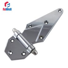 2pcs Cold store storage Oven Door Hinge 205mm Length Zinc Alloy Oven Hinge Silver Hardware Steamer Cooker Hinges 2024 - buy cheap