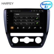 Harfey Android 8.1 car Radio for 2012 2013 2014 2015 VW Volkswagen SAGITAR  GPS Navi Car Multimedia player with WIFI SWC USB 2024 - buy cheap
