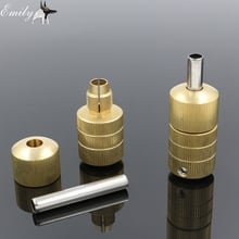 1PCS 22mm Auto Lock Stainless Steel With Back Stem Self-Lock Tattoo Grip Tube Supply Tube Supply 2024 - buy cheap