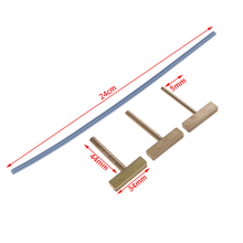 1 conjunto 30/40/60w ferro de solda t ponta t-cabeça, t-dicas de cobre + cabo de borracha imprensa quente para o reparo do cabo flexível do pixel da tela lcd 2024 - compre barato