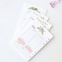 Flower A5 Filofax Printed inserts /weekly planner Refills planner inserts/monthly/daily/to do 2024 - buy cheap