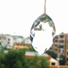 380pcs/lot 38MM clear crystal glass pendants for chandelier parts,lighting suncatcher hanging accessories wedding/home decoratio 2024 - купить недорого