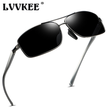 2019 Hot LVVKEE Brand Mens Polarized Sunglasses Aluminum Magnesium Alloy Frame Driving Sun Glasses oculos de sol masculino UV400 2024 - buy cheap