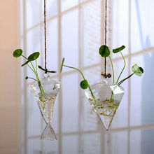 Froot настенная Подвесная лампа ваза стеклянная для цветов Террариум для растений контейнер домашний декор Стеклянные Настенные вазы 2022 - купить недорого