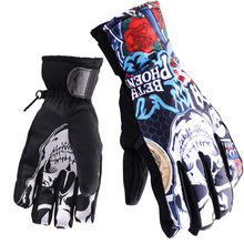 Men Women Snowboard Ski Gloves Winter Motorcycle Riding Cycling Gloves Non-slip Windproof Waterproof Snow Skiing Finger Gloves 2024 - buy cheap