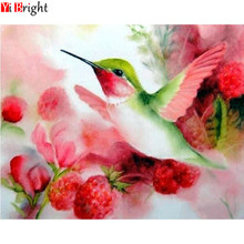 Diy 5d Diamond Painting Flying Hummingbirds Full Square/Round Embroidery Home Decor Paste Mosaic Canvas diamond Painting XY1 2024 - buy cheap