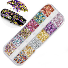 LF Nail Art Accessories Sequins For Sticker Needlework FlatBack Scrapbooking Decoration DIY Embellishments Accessories 2024 - buy cheap