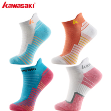 Kawasaki Sports Socks for Running Cycling Badminton Fitness Breathable Protect feet wicking socks Cotton Prevent Smelly Feet 2024 - buy cheap