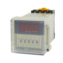 DH48S-2Z  LCD Display Digital Time Timing Delay Relay 0.01S-9999H AC/DC12V w Base 2024 - buy cheap