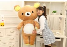 Urso de pelúcia grande, marrom, feliz, criativo, facilmente, boneco de urso, presente de brinquedo, cerca de 110cm, 0149 2024 - compre barato