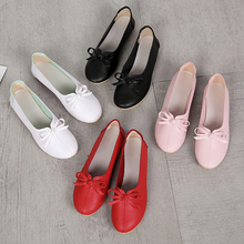 Women Flats White Shoes Comfortable Ladies Shoes Woman Slip on Flat Shoes Bow Loafers Candy Color Boat Shoes Zapatos Mujer 6692 2024 - buy cheap