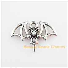 New 35Pcs Tibetan Silver Color Animal Bat Wings Charms Pendants 15x21mm 2024 - buy cheap