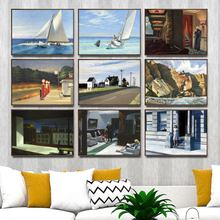 Home Decoration Art Wall Pictures Fro Living Room Poster Print Canvas Paintings American Edward Hoppe Surge 2024 - buy cheap
