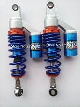 Conjunto de amortiguadores para motocicleta, muelle de 300mm y 8mm, para DIRT BIKE, ATV, QUAD, color azul 2024 - compra barato