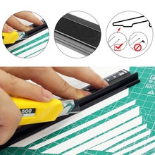 Aluminum Alloy Straight Ruler Multifunctional Protection Anti Slip Drawing Tool 2024 - buy cheap