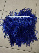 Blue color super quality beaded Fringe Ribbon Trim Fringe Tassel Lace Trim BZL-10298 for party dress decoration 2024 - buy cheap