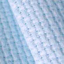 New arrival 40x40cm light blue 14ct cross stitch fabric aida coth canvas DIY handmade needlework sewing craft supplies 2024 - buy cheap