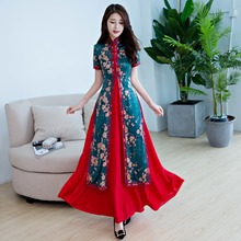 Женское платье Чонсам в восточном стиле, элегантное японское платье Yukata Kimonos, платье во Вьетнаме, DD1910, 2019 2024 - купить недорого