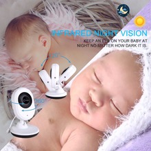 BAPASCO 2.4" Wireless LCD Audio Video Baby Monitor Radio Nanny Music Intercom IR Portable Baby Camera Walkie Talkie Babysitter 2024 - buy cheap