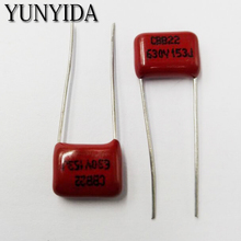 Free Shipping 10pcs, CBB 153J  630V  15NF  P10mm  Metallized Film Capacitor  153 630V 2024 - buy cheap