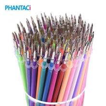 100 Pieces/Set 100 Colors Ballpoint Pen Refill Set Multi Colored Plastic Writing Painting Pens Refills School Student Stationery 2024 - buy cheap