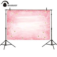 Allenjoy photographic background birthday Princess golden star dots bokeh photo studio photocall printed shoot prop backdrop 2024 - buy cheap