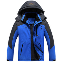 New Brand Winter Men's Wool Jacket Casual Coat Mens Thicken Jackets Men Overcoat Windproof Jacket Black/Blue Plus Size:L-6XL 2024 - buy cheap