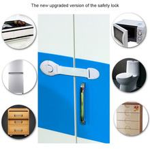 10Pcs/Lot Drawer Door Cabinet Cupboard Toilet Kids Safety Locks for Infant Security Plastic Baby Safety Lock Children Protection 2024 - buy cheap
