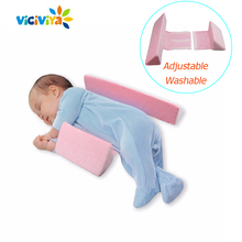 Anti Roll Pillow Newborn Baby Pillow Infant Adjustable Sleep Positioner Pillow Anti Flat Head Cotton Baby Positioning Pad 2024 - buy cheap