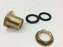 free shipping 1/2" BSP Brass Pipe Swivel Fitting Nut Water Tank Connector, copper fitting, brass fitting 2024 - buy cheap