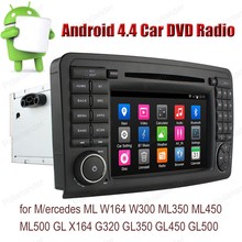 7 inch Android4.4 Car DVD radio For Mercedes ML W164 W300 ML350 ML450 ML500 GL X164 G320 GL350 GL450 GL500 stereo 2024 - buy cheap