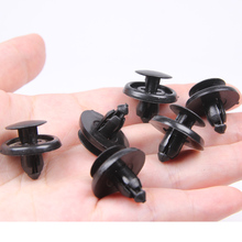 50Pcs/lot Black 7mm Hole Interior Trim Panel Car Retainer Fastener Rivets Clips 2024 - buy cheap