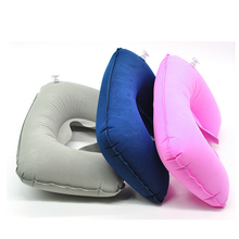 U-shape Travel Pillow Portable Inflatable Neck Support Pillows Head Rest Air Filling Soft Cushion For Car Airplane Home Textile 2024 - buy cheap