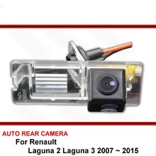 Para renault laguna 2 laguna 3 2007 ~ 2017 visão noturna câmera de visão traseira invertendo câmera do carro back up câmera hd ccd grande angular 2024 - compre barato