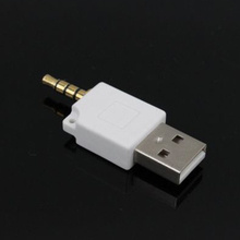 3,5 мм штекер AUX аудио стерео разъем для USB 2,0 штекер адаптера конвертера для Apple для iPod 2024 - купить недорого