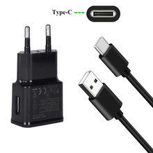 Type C usb data Charge Cable & EU Plug Charger adapter For Xperia XZ2 XZ1 1 10 L3 L2 L1 XA2 Ultra MOTO One Power LG G6 G7 Thinq 2024 - buy cheap