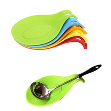 Silicone Insulation Spoon Rest Heat Resistant Placemat Drink Glass Coaster Tray Spoon Pad Eat Mat Pot Holder Kitchen Accessories 2024 - buy cheap