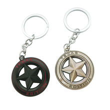3D Metal TEXAS EDITION Emblem Car Styling Keychain Key Chain Rings For Jeep Cherokee Compass Patriot Renegade Rubicon Wrangler 2024 - buy cheap