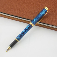Dika wen caneta tinteiro média, 8 cores escolares, para escritório e escola, artigo de papelaria 2024 - compre barato